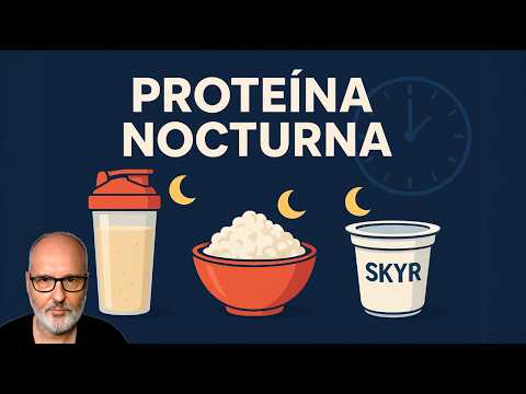 3 Alimentos que Frenan la Sarcopenia Mientras Duermes (Proteína Nocturna)