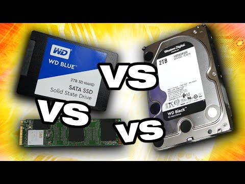 Speed Up Your Computer! HDD vs SATA SSD vs NVME SSD - How Much Difference is There Really?