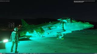 DCS AV-8B Harrier, Sky Warrior Campaign, Mission 03 "The Chemist" full one take.