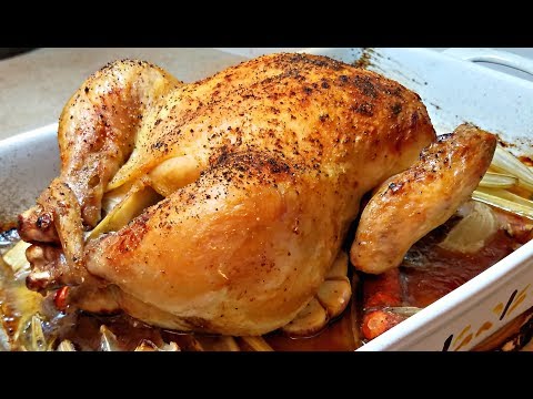 How to Cook Roast Chicken | Baked Chicken Recipe | Oven Roasted  Chicken Video