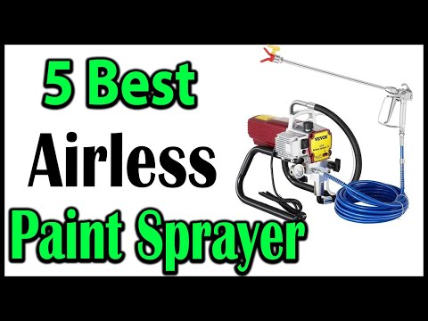 TOP 5 Best Airless Paint Sprayer Review 2025