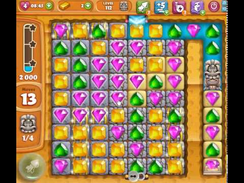 Diamond Digger Saga Level 112, 1 star, no booster