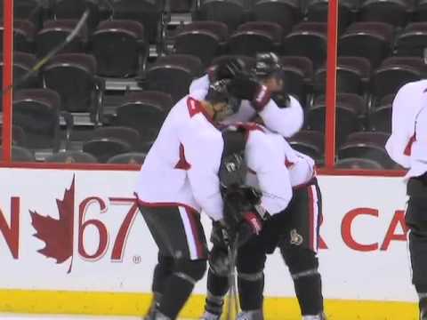 Senators' Friday practice