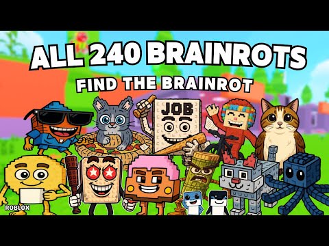 How To Get ALL 240 BRAINROTS in Find the Brainrot [240] | Roblox