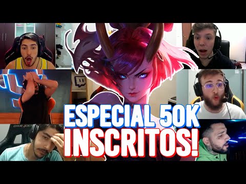 TILTANDO STREAMERS E PROPLAYERS - ESPECIAL 50K
