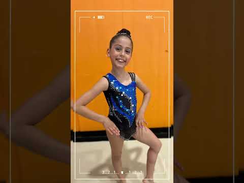 Asia e Noemi alle Gare Nazionali 2025 di #ginnasticaritmica a #riccione .  #rhythmicgymnastics