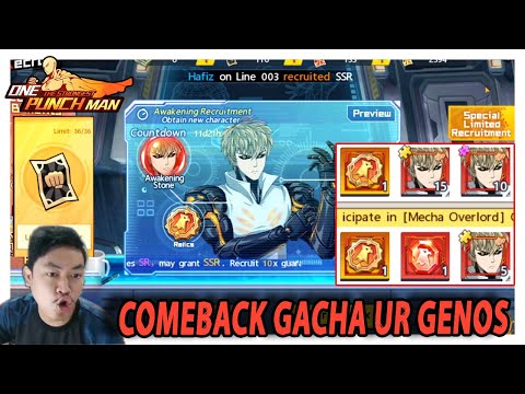 🔥🔥YVMC COMEBACK GACHA UR GENOS BUT STILL AMP4S LIKE OLD TIME! - ONE PUNCH MAN The Strongest