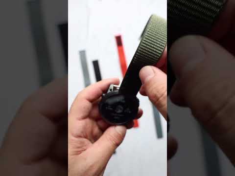 Garmin Epix and Fénix: install a Nylon strap on your watch (tutorial) #garmin #running #run #watches