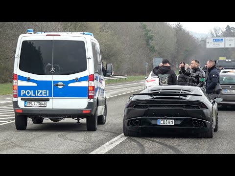 CarFreitag Nüburgring 2023 - Tankstelle, Adenau! BMW M, 765LT, STO, 992 GT3 RS, SLR, Aventador SV