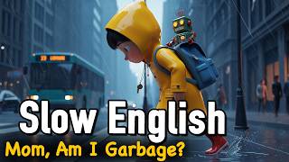 Mom, Am I Garbage? | Leo's Runaway Story | Slow English Listening Practice | English Conversation