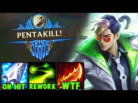 I play Master Yi Rework but my Muramana now procs 5x on my Q and I get a Pentakill