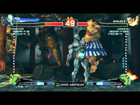 SSF4: AE PSN MATCH roxas-seth (Seth) Vs.sumparck (E. Honda)