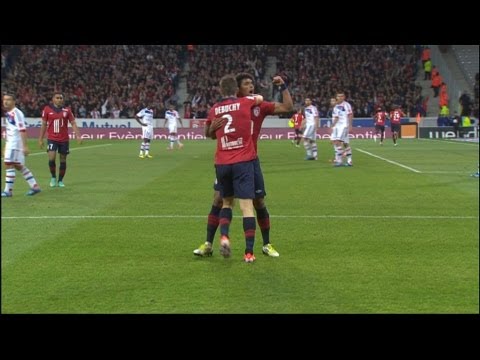 Goal Nolan ROUX (7') - LOSC Lille - Olympique Lyonnais (1-1) / 2012-13