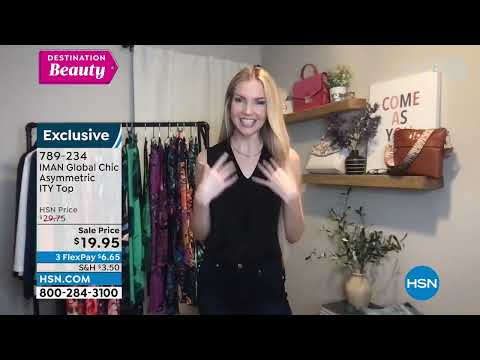 HSN | IMAN Global Chic Summer Fashions 06.22.2022 - 07 PM