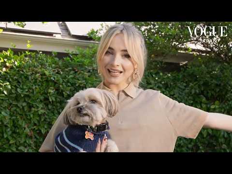 近距離觀察薩布麗娜-卡朋特在家中度過的24小時。| VOGUE JAPAN (サブリナ・カーペンターが自宅で過ごす24時間に密着。| VOGUE JAPAN)