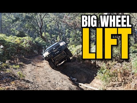 Sideways in Cobaw | Big Wheel Lifts and Tight Tracks | 100 Series Toyota LandCruiser