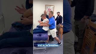 Manipulation to the Thoracic Spine #chiropractor #osteopathy #physiotherapy #spinalmanipulation