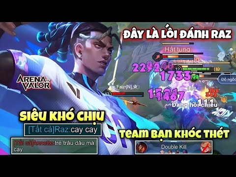 This is a super annoying Raz playstyle that will make the enemy team scream in frustration but be...