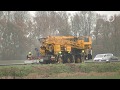 A28 tot in spits dicht door brandende kraanwagen