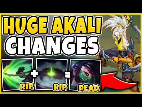 WTF!? RIOT MURDERED AKALI WITH THESE CHANGES (TRIPLE NERF) LITERAL WTF?! - League of Legends