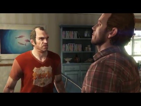 Grand Theft Auto V - 100% Walkthrough Part 45 [PS4] – Mission: Scouting the Port