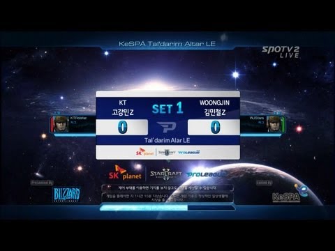 SPL [12.17] Hoejja(KT) vs Soulkey (Woongjin) 1SET / Taldarim Altar - Starcraft 2