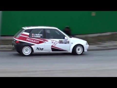 Wronkowicz Jacek / Orliński Wiesław - Peugeot 106 - KJS Babski Super OeS Gorlice 06-03-2016