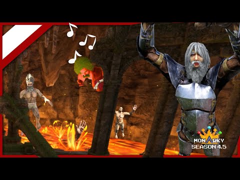 🔥 EPIC ARK Challenge: Can YouTubers SURVIVE the Raging Lava Jump Puzzle? Monarky 4.5 The Hunted