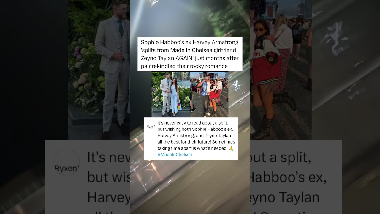 Sophie Habboo's ex Harvey Armstrong 'splits from Made In Chelsea girlfriend Zeyno Taylan ...