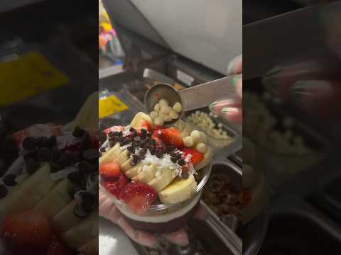 Chocolate Acai Bowl                                             #açaí #acaiberry #shortsviral
