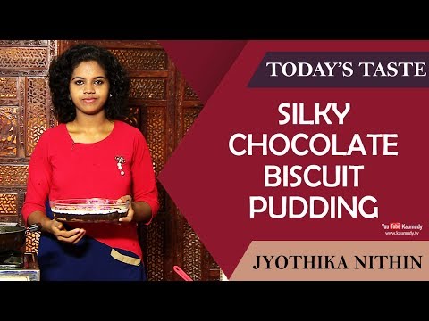 Silky Chocolate Biscuit Pudding | Jyothika Nithin | Today's Taste | Ladies Hour | KaumudyTV