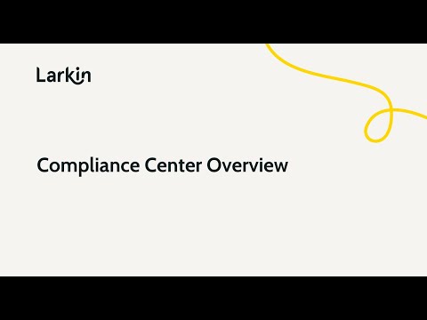 The Larkin Company video/presentation/materials