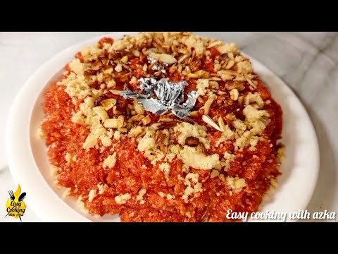 Pakistani Traditional Gajar Ka Halwa | Yummy Gajar Halwa | Halwai Style Halwa Recipe | Easy Recipe |
