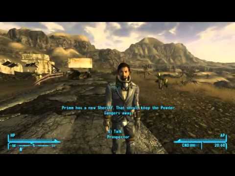 Return to Fallout New Vegas Walkthrough with Commentary Part 12   At the Drive In