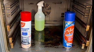 Backofenreiniger Test 2024 Teil 1