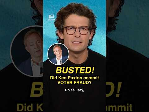 BUSTED! Did Ken Paxton commit VOTER FRAUD?!