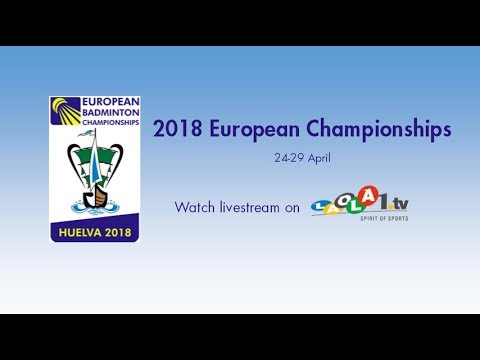 Mas / Van Der Aar vs Kersaudy / Palermo (XD, R32) - European C'ships 2018