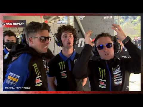 Geerts crash | MX2 Race 2 | MXGP of  Trentino 2022 #MXGP #Motocross