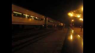 preview picture of video 'Amtrak Arriving at Durand Union Station, Durand, MI'