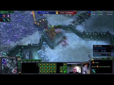 Rush de Reaper - ZvP - GrandMaster - Erik vs Cuddlebear - Starcraft 2: LotV
