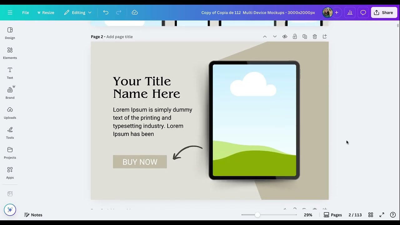 1500+ Canva Mockup Templates for Etsy | PLR + MRR Resell Rights Bundle (2025 Edition)