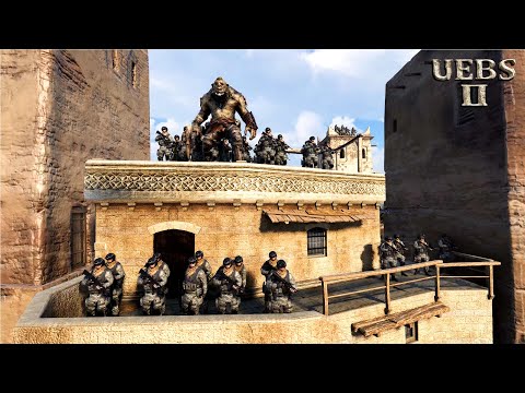 CAN 11,200 MODERN SOLDIERS GUARD 200 TROLLS AGAINST 1 M EVILS? | Ultimate Epic Battle Simulator 2