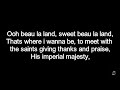 Glen Washington - Beau La Land Lyrics.