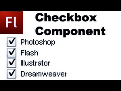 Flash Tutorial: The Checkbox Component  -HD-