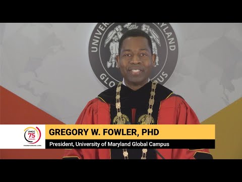 UMGC 2022 Virtual Commencement - Stateside