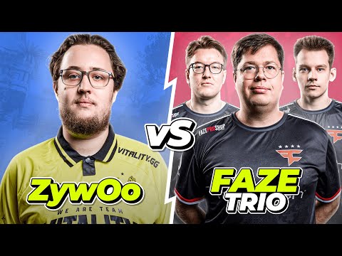 ZYWOO vs FAZE TRIO on Faceit with Utility Guide, Multi POV and Voice Comms (Ancient)