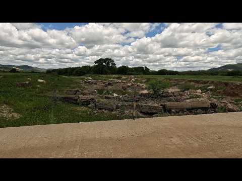 MOSTRANDO COMO ESTÁ A PASSAGEM MOLHADA DO RIO ACAUÃ + PAISAGENS DA CAATINGA