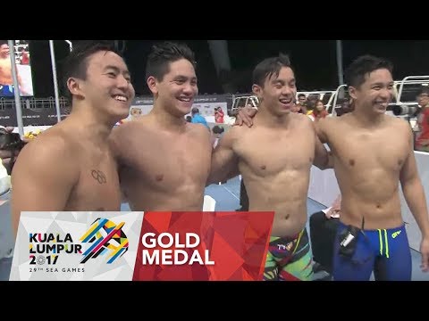 Swimming Men's 4x100m medley relay - Final | Gold Medal | 29th SEA Games 2017