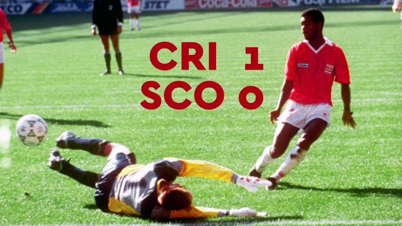 Costa Rica vs Escocia, Italia 90 - Gol de Cayasso