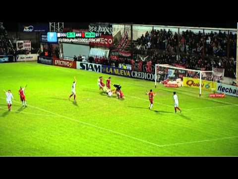 Pidieron penales. Douglas Haig 0 - Argentinos 1. B Nacional. Fecha 11. FPT